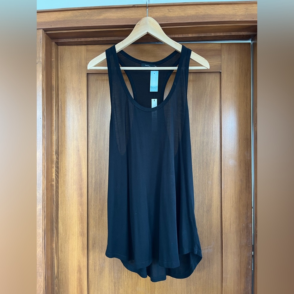 Aritzia Talula Babaton Drapey Tank Too
